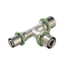 Pressfitting Für Metallverbundrohr, T-stück, Ungleiche Abgänge, 26x26x16mm
