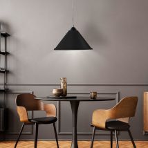 Plafoniera A Sospensione Soggiorno Sospensione Illuminazione Spot Lampada Nera Eglo 27049