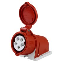 Presa 32a 5p (3p+n+z) 6h Ip44 Per Montaggio Superficiale Typ27008 Mennekes 7728