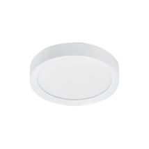 Plate – Plafoniera Led Da Soffitto 15w Ip54 Cri90, Cct Switch 2700-3000-4000k, Struttura In Alluminio Bianco - Rossini Illuminazione
