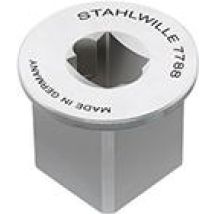 Stahlwille Vierkant-Adapter 3/8" Innen-4kant zu 3/4" Außenvierkant – 50g – Durchmesser 29mm – Länge 23,5mm