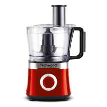 Robot Multifonctions 800w - Techwood Tro-6855 - 3 Vitesses - Réservoir 1,5l - Coloris Rouge