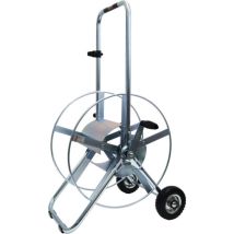 Carro de manguera ALBA Royal Series II – Acero galvanizado – Ruedas de goma – Conexión 3/4 – Capacidad hasta 100 m