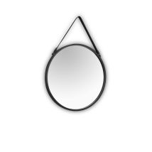 Boite A Design - Miroir Déco Design, Miroir Déco Design Delia Noir En Verre