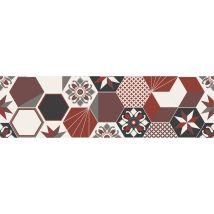 Crédence adhésive aluminium – 90 x 20 cm – Aluminium brossé inoxydable – Cuisine