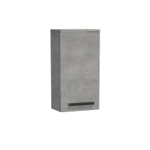 Naturel - Meuble De Salle De Bain Bas Cube Way 32,5x63x20 Cm Béton (cube2h32be)