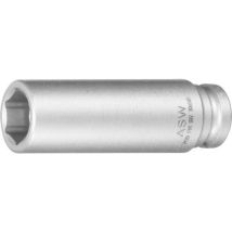 Manguito De Choque Magnético 1/4'', Modelo Largo, Lado E/planos : 7 Mm, Largo 50 Mm, Ø Exterior De La Toma De Fuerza 11,3 Mm