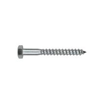 Caja De 100 Tornillos Barraquero 5x30mm Din 571 Am