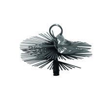 Stahlkaminbürste Zur Reinigung Von Feuerstellen, Ø 250 Mm Konisch – M12/75-gewinde Joncoux