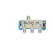 Wisi DM13A 3-fach Verteiler – F-Stecker – Frequenz: 5..2400 MHz – Max. Dämpfung: 10,5 dB – Anzahl Ausgänge: 3