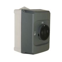 Unelvent - 709954 Remote On/off + Circuit Breaker Magnetotherm For Motor 1 Speed - Max 0.40a - Grey