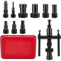 Ensemble D'Extracteurs De Roulement Intérieur Moto 10 Pièces,8-25mm,outil D'Extraction De Roue,robuste Avec Rangement