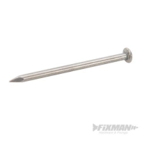Chiodi In Acciaio Con Teste Rotonde Estremamente Resistenti 1kg Fixman-3x65mm