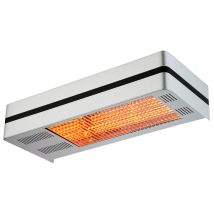 Mpc - Chauffage Intérieur Et Extérieur Cm 60,2x25x12 Murcia 2000w