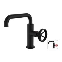 Edouard Rousseau - Rousseau Grifo De Lavabo Industrial - Boquilla Móvil - Negro