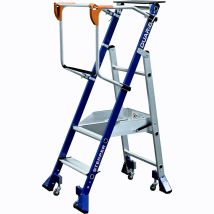 Zweistufiges Regalbediengerät STEPPER DUARIB – 514912 – Tragfähigkeit 15 kg – Paketablage 450 x 200 mm – Breite 115 mm