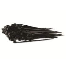 Kss Assortiment De Colliers De Serrage, Polyamide 6.6, Noir, 150x7,6, Résistant Aux Uv, 100 Pièces