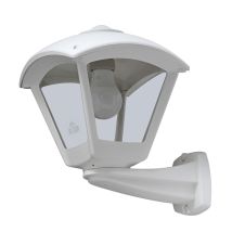 Applique Dario 1xe27 Ip55 L.24xw.28xh.28xh.30,5cm Blanc Résine