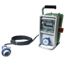 Eolo Asc Mobile Telefonzentrale Mit Kabel 3 Cee-steckdosen Und Nottaste Ip65 74306 - Fanton