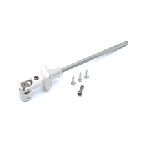 Mini Bloque Guía Zf D840ng Tipo Rodillera Angular Al12-6p7 L170 Blanco