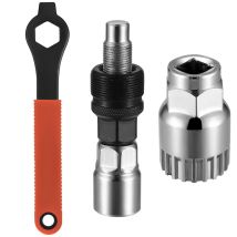 Extractor De Bielas De Bicicleta, Herramienta De Reparación De Bicicletas, Herramienta De Extracción De Bielas De Bicicleta De Montaña, Con Llave De 