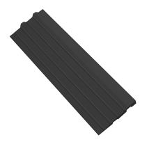 Coba Europe - Alfombra Modular De Trabajo - Alfombra Antifatiga - Pieza Lateral Negra Hembra