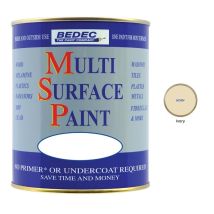 Bedec - Multi Surface Paint - Gloss - Ivory - 2.5l
