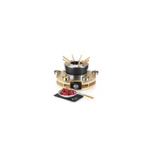 Service À Fondue -1300 W-8 Fourchettes-6 Coupelles Sauces-inox - Kitchenchef