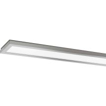 LED-Anbauleuchte SL629 69W Deckenmontage Stahl pulverbeschichtet RAL 9006 Lichtleiter 4000K