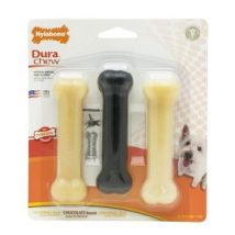 Nylabone Dura Chew Value Pack Peanut Butter, Chicken & Bacon S - 38582