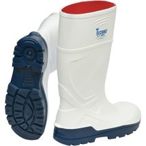 Botas de seguridad VITAN talla 40 blancas – EN ISO 20345 S4 CI SRC – Poliuretano – Antideslizantes – Certificación DIN