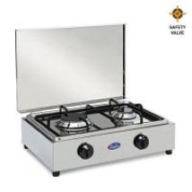 Cuisinière Parker Cf Acier Inoxydable 2 Brûleurs 4 Kw