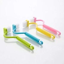 Leisei – 4er Set WC Reinigungsbürsten – Multifunktionale Bürsten für Ecken – PP Kunststoff – 21 cm