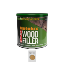 2 Part Styrene Free Wood Filler Light Oak - 770ml - Metolux