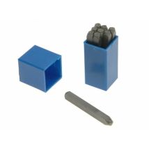 Priory – 5mm Number Punch Set – 3/16in – Precision Marking Tools for DIY and Professional Use