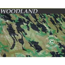 Camouflage-plane Abdeckplane Woodland 1,9x3m, 100g/m²