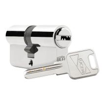 Ucem Cilindro Di Sicurezza Europerfil 33x33mm Nichel Camma Lunga 2000s2ln3333ll
