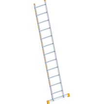 Layher - Escalera De Mano De Aluminio Con Peldaños Anchura 450 Mm 12