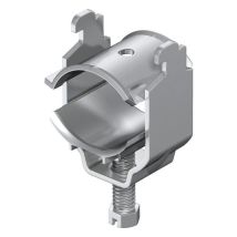 Obo Bettermann Abrazadera De Estribo Para Conexión De Pantalla 8-12mm Acero Inoxidable, Resistente Al Óxido A2 1.4301 Brillante, Tratado 