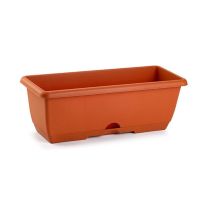 Plasticforte - Jardinera Marron 40x20x17,5 Cm 11903