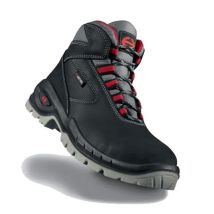 Heckel Moderne Sicherheitschuhe Schwarz Und Grau
