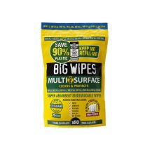 Big Wipes - 2046 Multi-surface Bio Pro+ Antiviral Wipes Refill Pouch 80 Wipes