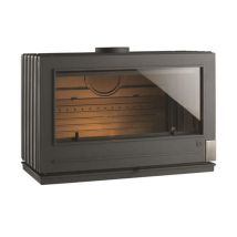 12 Kw Holzofen Aus Anthrazitfarbenem Gusseisen - Invicta - 9128-04