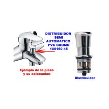 Distributore Semiautomatico Genebre Pvc Cromo 100160 45