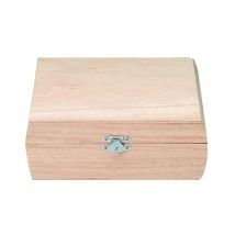 Glorex 900-scatola In Legno Di Pino, Quadrata, Grande Circa Cm, Fsc Mix, Per Verniciare, Incollare O Decorare Con Il Ferro Da Bollo, Animale, Colore 