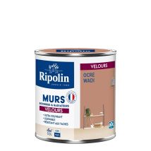 Ripolin Velvet 0,5 L Wadi Ocker Farbe Für Wände, Holzarbeiten Und Heizkörper Ripolin