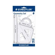 Set Geometrico Di Righelli A Squadra Staedtler, 4 Pezzi