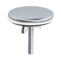 Cache-trou En Inox Pour Lavabo, Diamètre 43 Mm