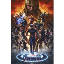 Poster Marvel The Avengers: Endgame – 61 x 91,5 cm – Carta lucida 150 g/m² – Gruppo Erik