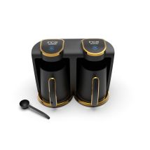 Inca Ikm-02 Cafetera Negra Y Dorada 0,25 L